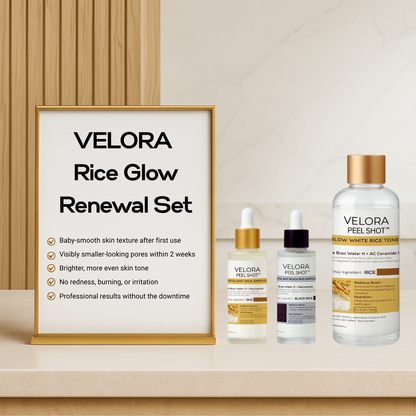 VELORA Rice Glow Renewal Set