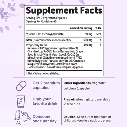VelarLab - NMN 10-In-1 Anti-Aging Complex