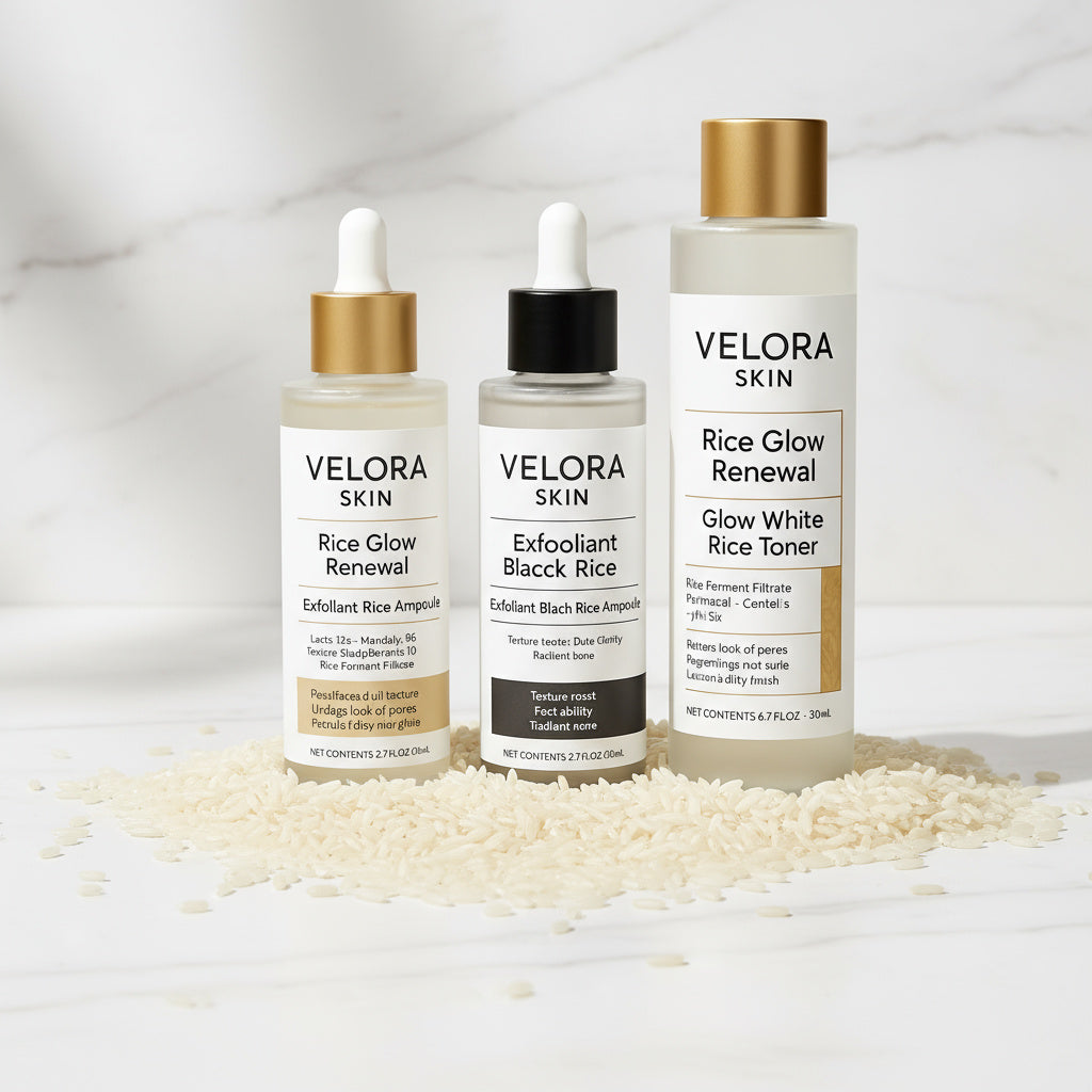 VELORA Rice Glow Renewal Set