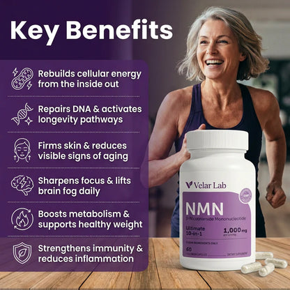 VelarLab - NMN 10-In-1 Anti-Aging Complex
