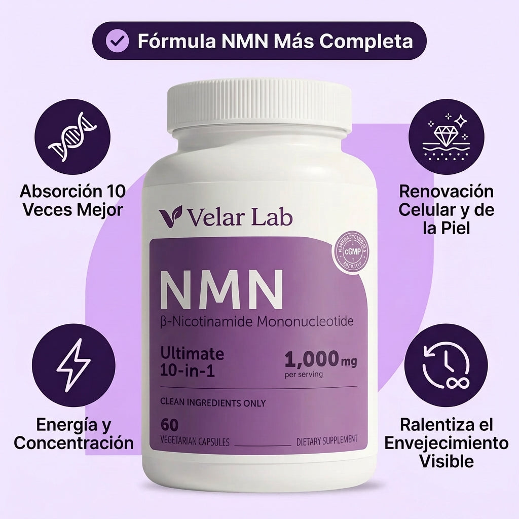 NMN Complejo Anti-Edad 10-en-1