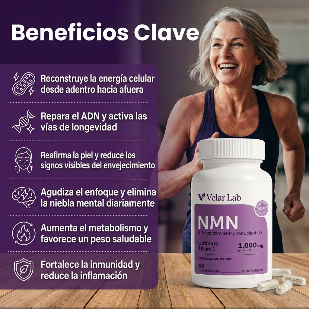 NMN Complejo Anti-Edad 10-en-1